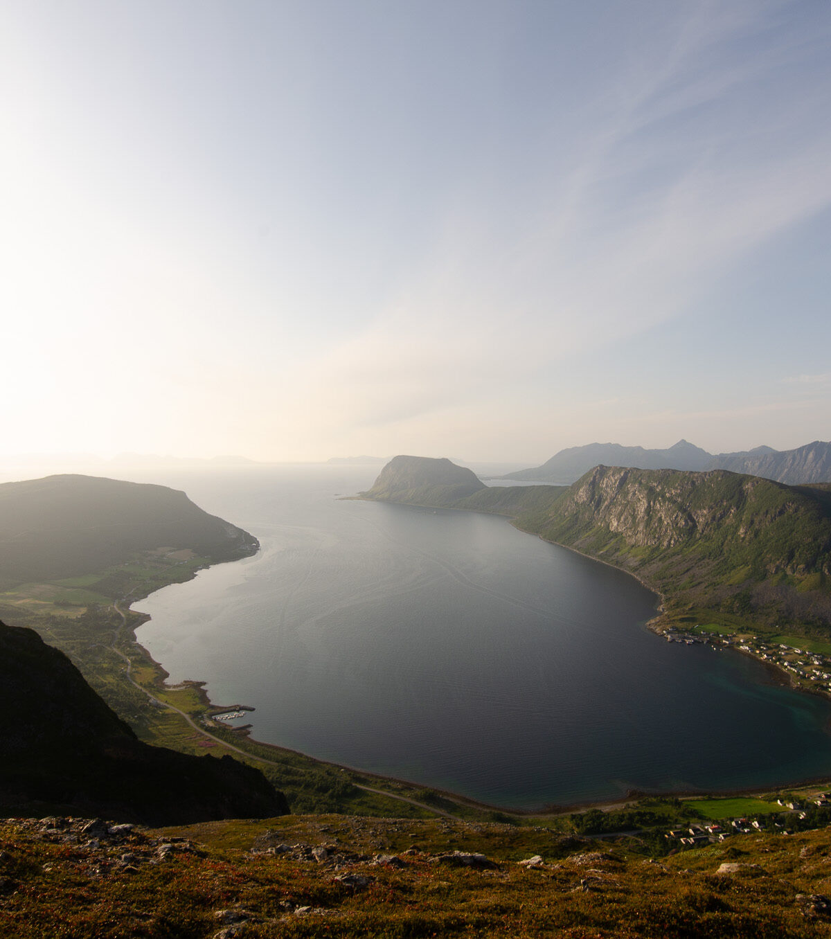 Backlit Fjord — Nontuva