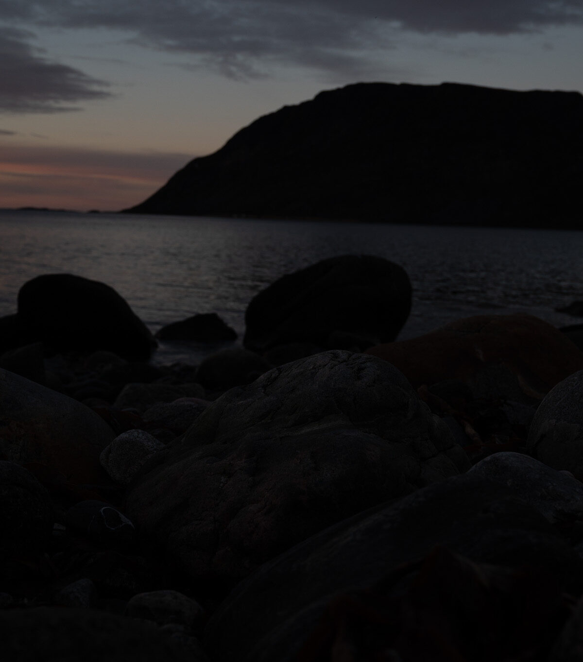 Boulders at Dusk