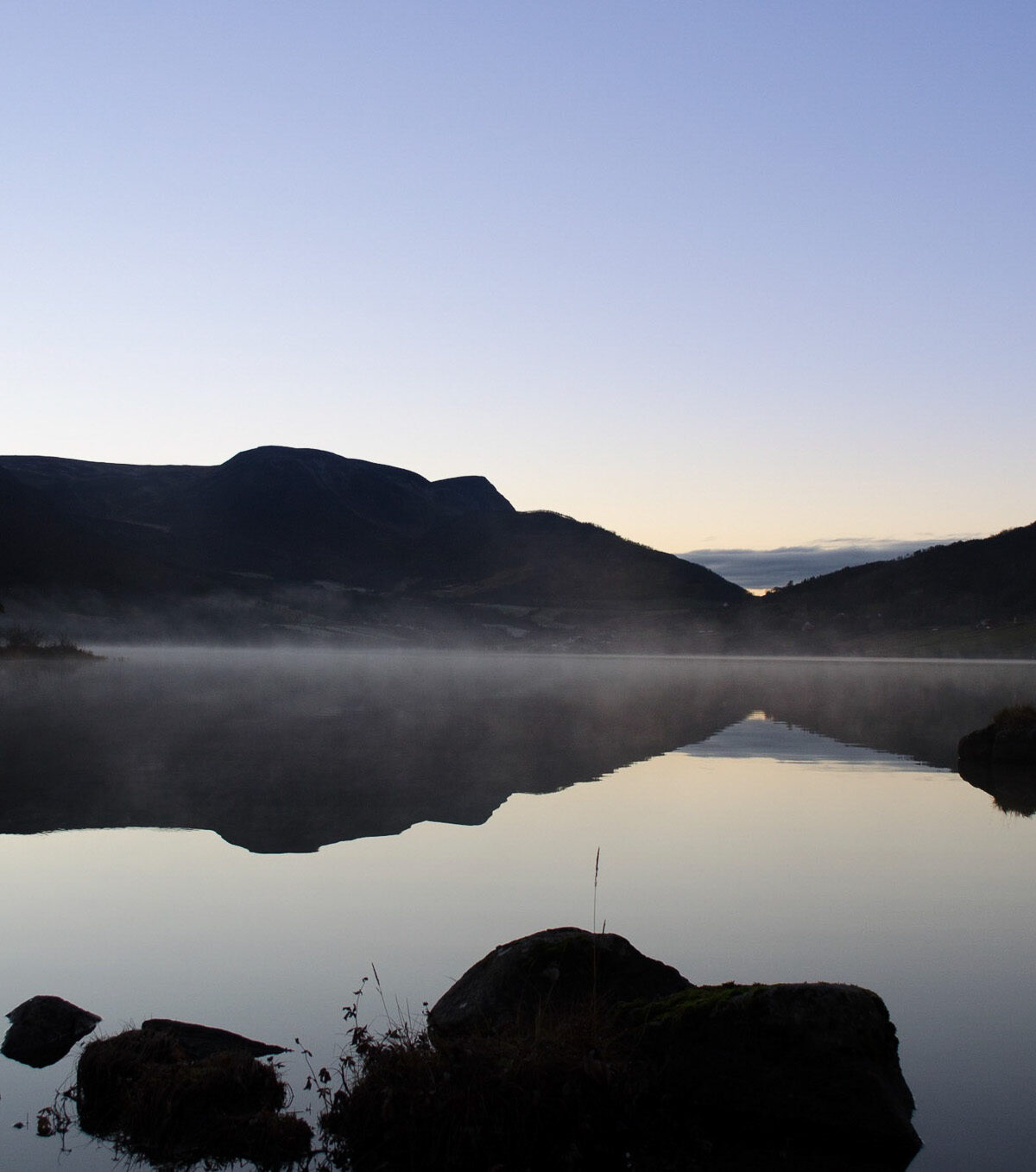 Morning Mist on the Lake