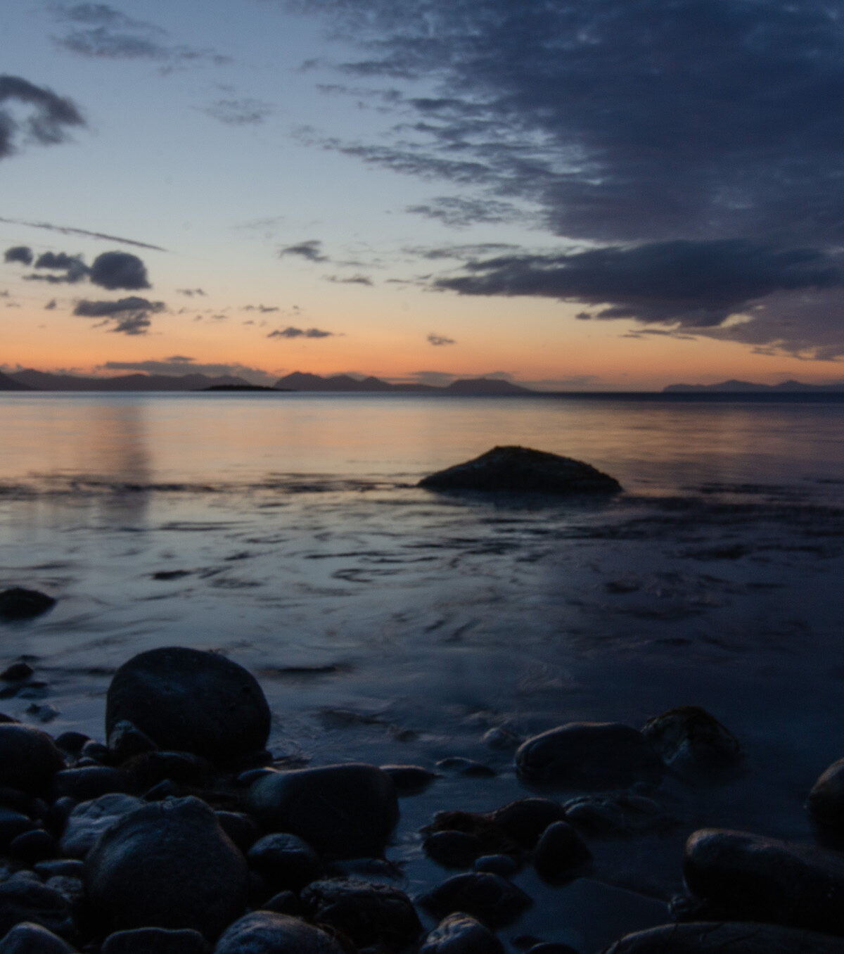 Stones at Dusk