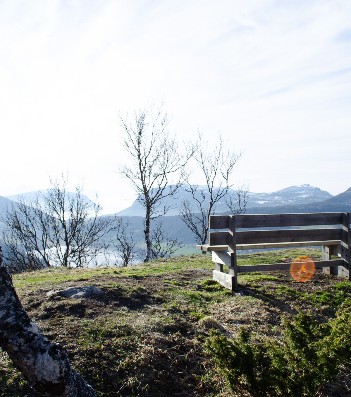 Sun Over the Bench — Kilhusåsen