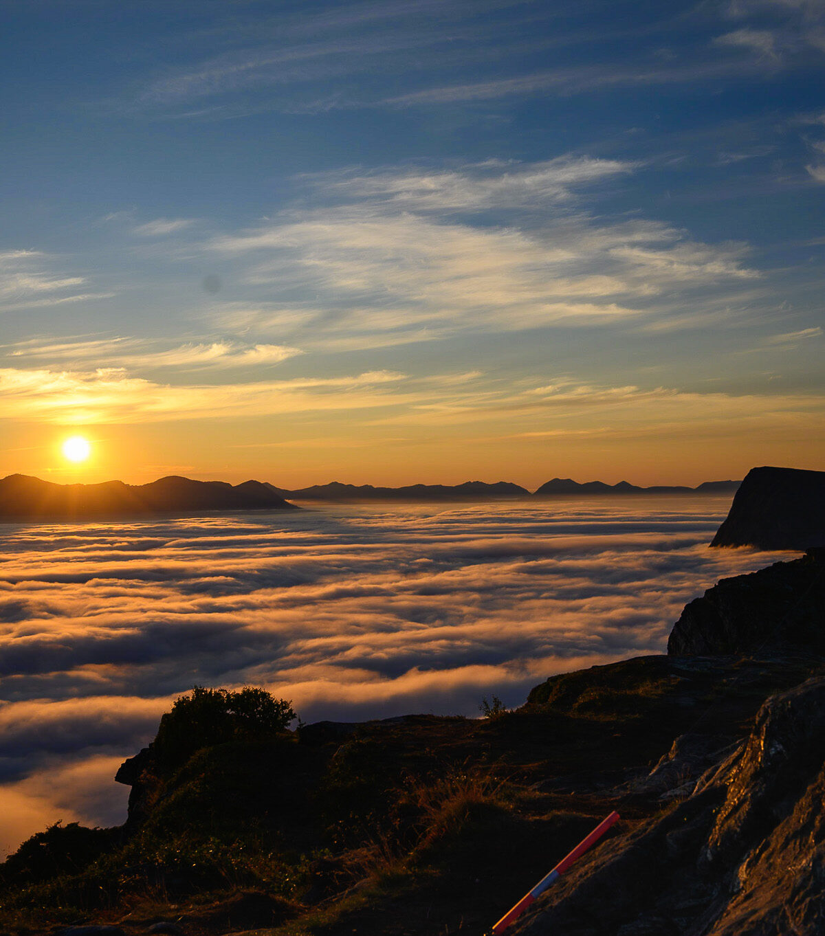 Sunrise Above the Clouds